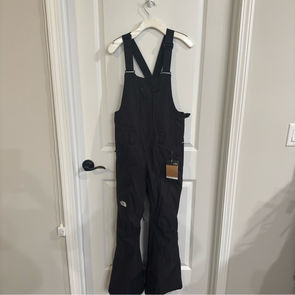 The North Face Freedom Insulated Ski Snow Bibs in TNF Black - Picture 4 of 12